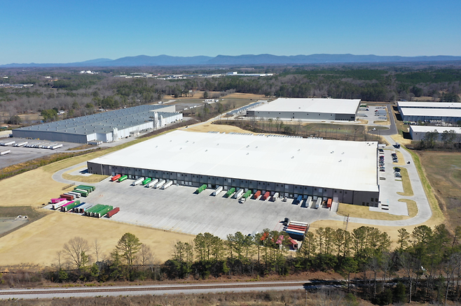 LX판토스 미국 조지아주 물류센터 전경.