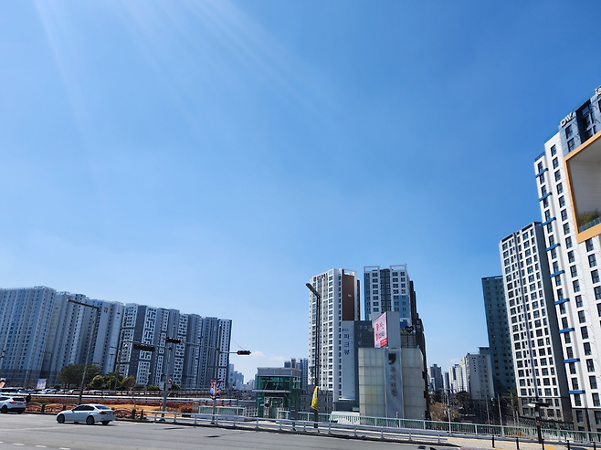 동대구역 인근 아파트 단지 모습  [헤럴드경제DB]
