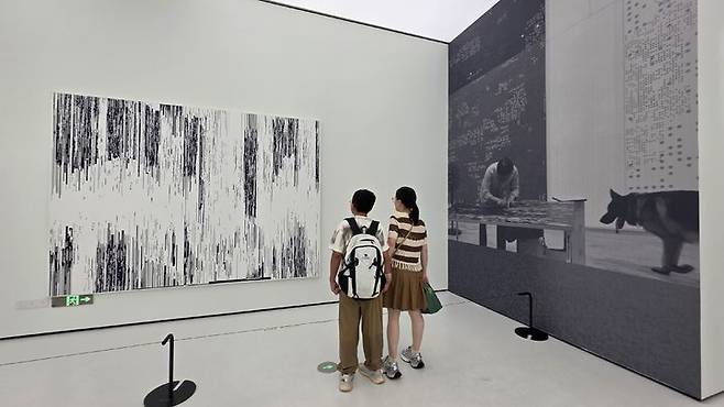 [사진=박현주 미술전문기자] 광동미술관 박종규 개인전 비트의 유령들 전경. *재판매 및 DB 금지