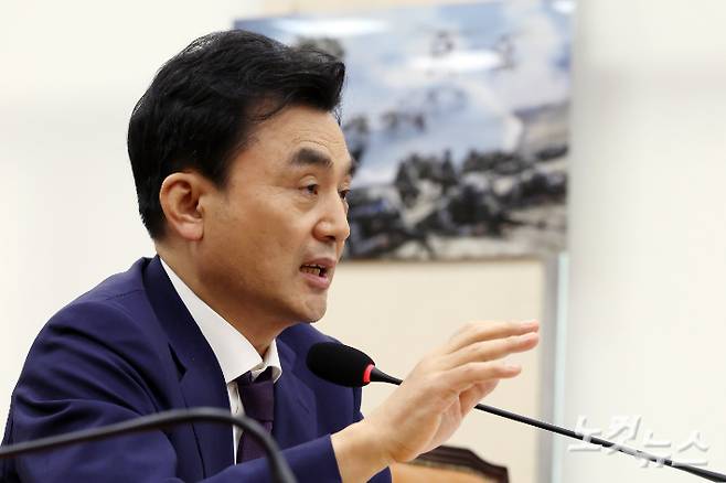 안규백 국방부 장관. 윤창원 기자