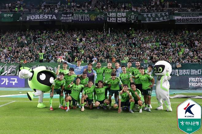 전북 현대. 한국프로축구연맹 제공