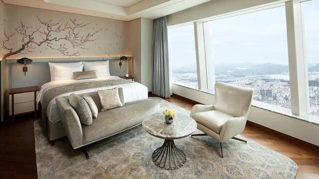 시그니엘 서울 객실. 사진 제공=롯데호텔앤리조트.