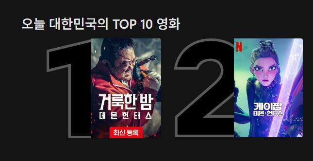 ▲ 거룩한밤 데몬 헌터스. 출처ㅣ넷플릭스