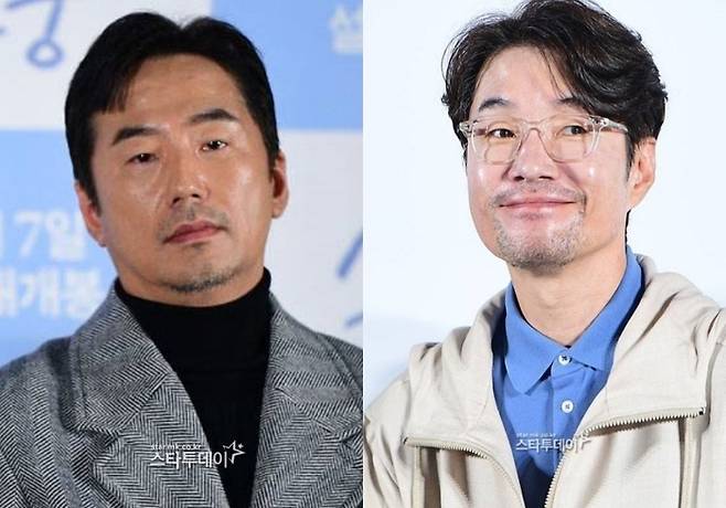 류승수, 고 송영규. 사진|스타투데이DB