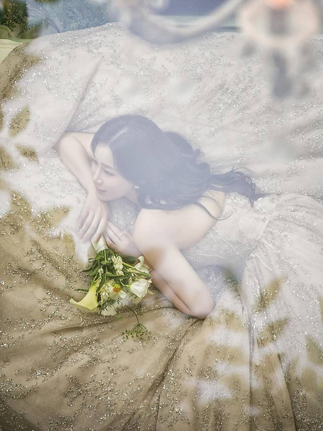 김하영 웨딩화보. 사진|김하영 SNS