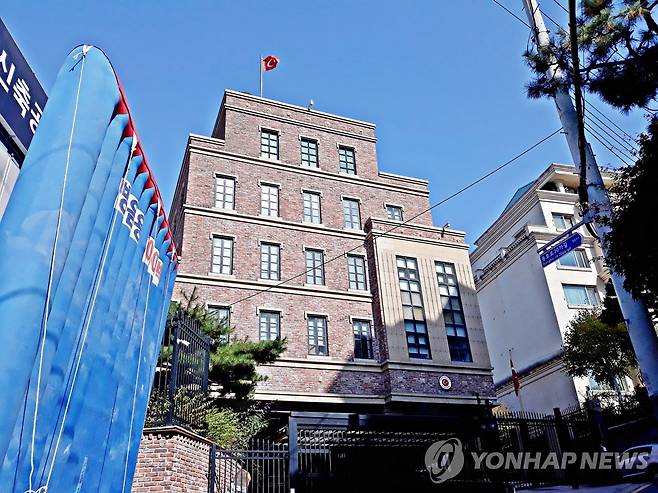 주한튀르키예대사관 [촬영 안철수]