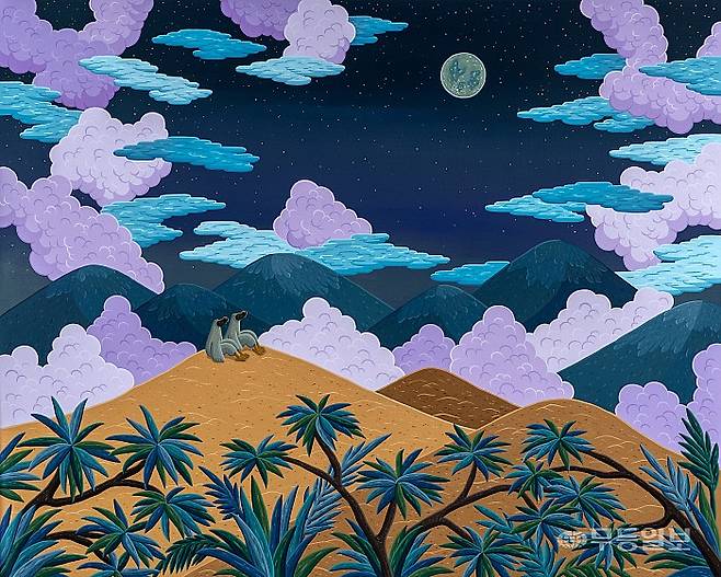 김선우 작 '오아시스를 꿈꾸며'.