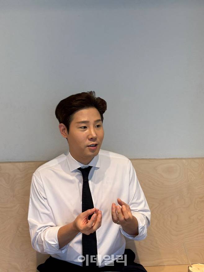 푸드테크 스타트업 ‘웨이크’의 김경훈 대표.(사진=김혜미 기자)