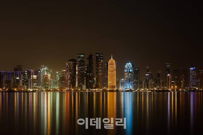 카타르 도하 야경. (사진=픽사베이)