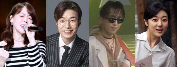 왼쪽부터 이민,송영규,강린,강서하. 사진|KBS· SNS 등