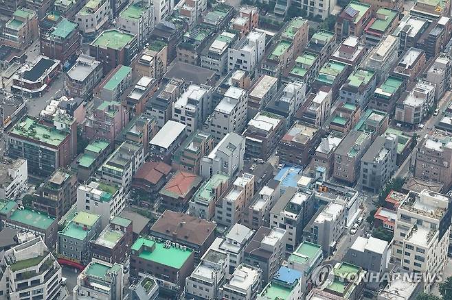 빌라 밀집지역. 연합뉴스