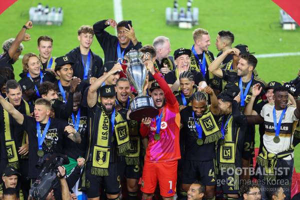 2024 US 오픈컵을 우승한 LAFC. 게티이미지코리아