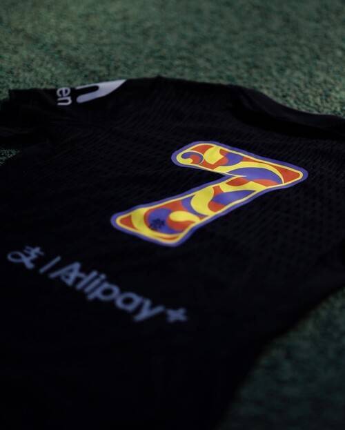 손흥민의 등번호 7번. 토트넘 홋스퍼 사회관계망서비스(SNS) 갈무리