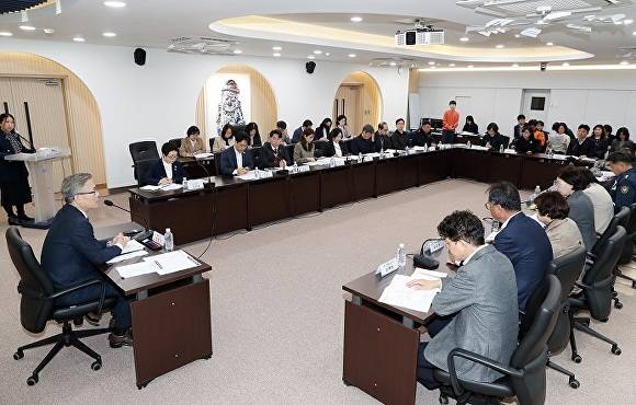 APEC 국제회의 제주지원단 회의 [사진=제주도]