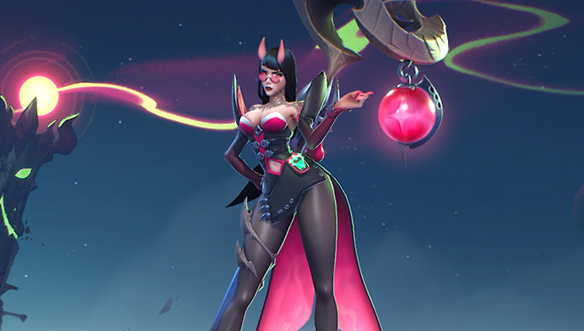 ▲ 섹시한 외모의 암살자처럼 보이지만 실상은 어머니와 같은 힐러!