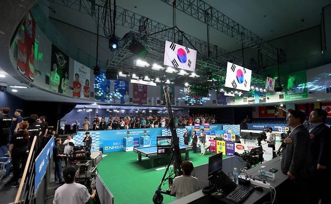 고양 킨텍스 PBA 스타디움에서 열린 개막식 전경. PBA 제공