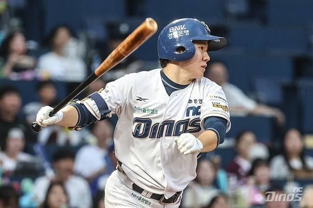 박민우는 6일 창원 키움전에서 맹타를 휘둘렀다. 사진=NC 제공