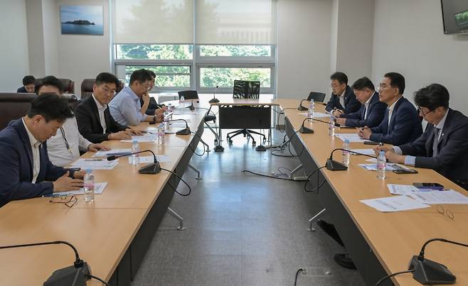 지난 5일 더불어민주당 산재TF 2차회의 사진. /사진=더불어민주당