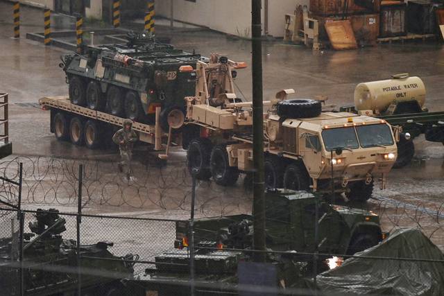 동두천 주한미군기지 : 8월 내 열릴 것으로 예상되는 한·미 정상회담에서 주한미군 지위·역할 등에 대한 논의가 이뤄질 것으로 전망되는 가운데, 6일 오전 경기 동두천에 위치한 주한미군 기지 모습. 문호남 기자