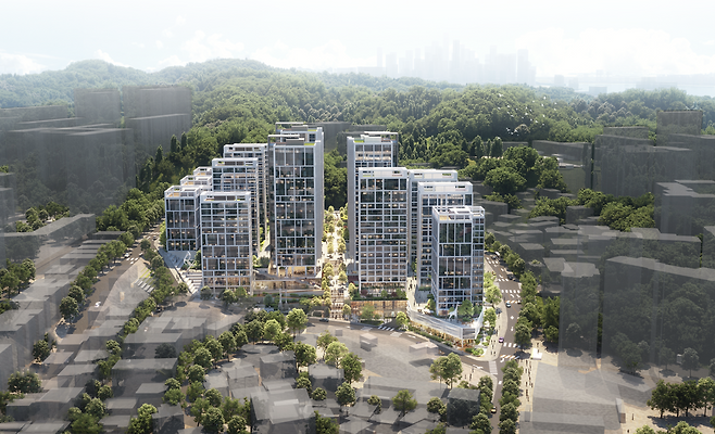 사당동 63-1 일대 관련 경관계획. [서울시 제공]