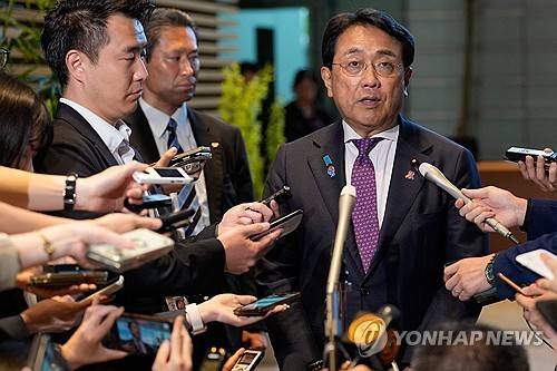 아카자와 료세이 일본 경제재생상 [AFP 연합뉴스 제공]