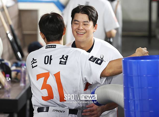 ▲ 손아섭 노시환 ⓒ곽혜미 기자