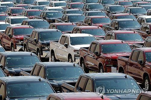 GM 픽업트럭 [로이터 연합뉴스 자료사진. 재판매 및 DB 금지]