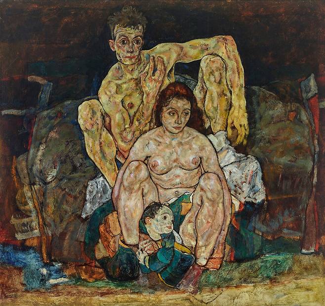 에곤 실레, ‘가족’(1918년)