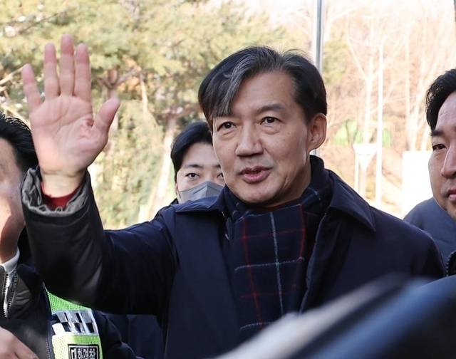 조국 전 조국혁신당 대표. 연합뉴스