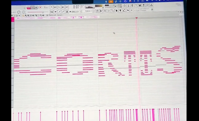 ‘코르티스’ 숏폼 영상에서 공개된 그룹명. 빅히트 뮤직 제공