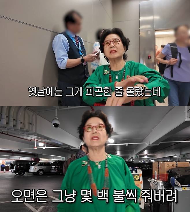 선우용여. 사진|유튜브 채널 ‘순풍 선우용여’ 영상 캡처