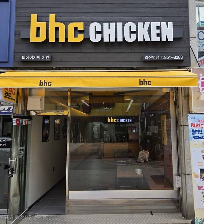 익산 치킨로드 5호점 'BHC 익산역점' [익산시 제공. 재판매 및 DB 금지]