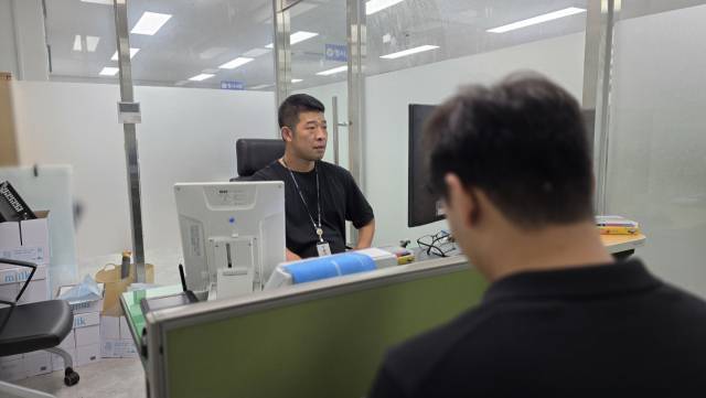 진주경찰서 형사 3팀에 근무 중인 채승우 경위. 김현우 기자