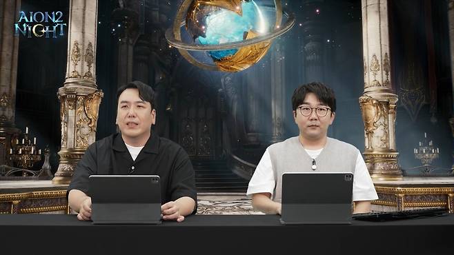 -&nbsp;소인섭 엔씨소프트 아이온2 사업실장, 김남준 엔씨소프트 아이온2 PD