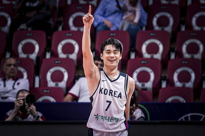 농구대표팀 유기상. (FIBA 제공)