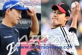 한화 손아섭과 LG 임찬규. 스포츠조선DB