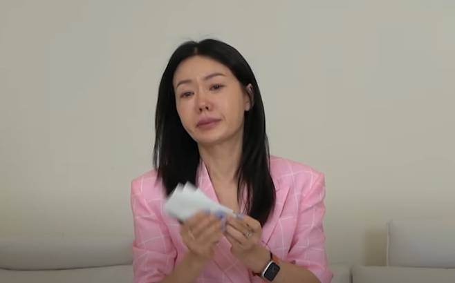 방송인 안선영 /사진=유튜브 캡처