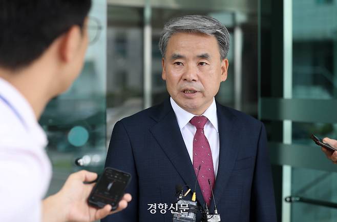 이종섭 전 국방부 장관. 김창길 기자