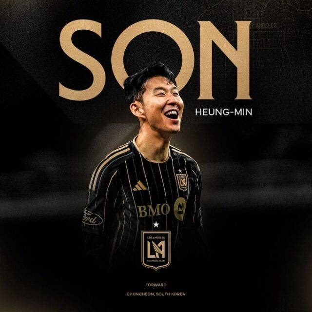 LA FC가 손흥민을 영입했다./LA FC