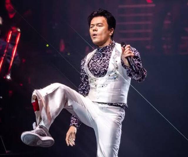 박진영이 흰머리가 나지 않는 이유에 대해 언급했다. / 박진영 소셜미디어