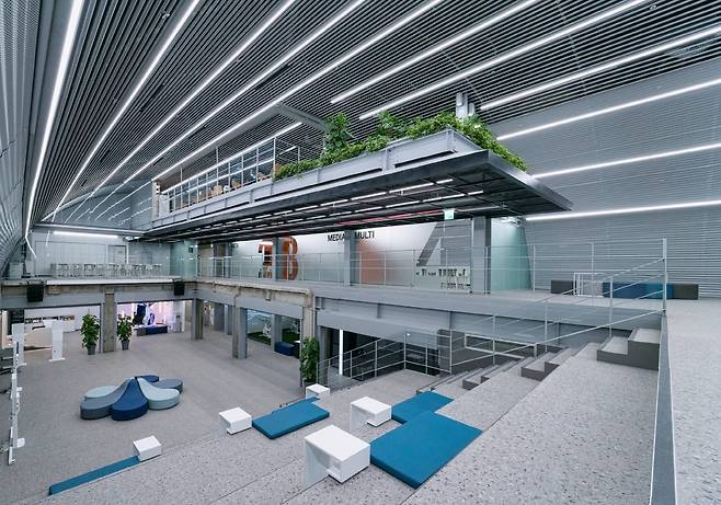 벙커 대방 청소년센터 내부공간. [서울시 제공]