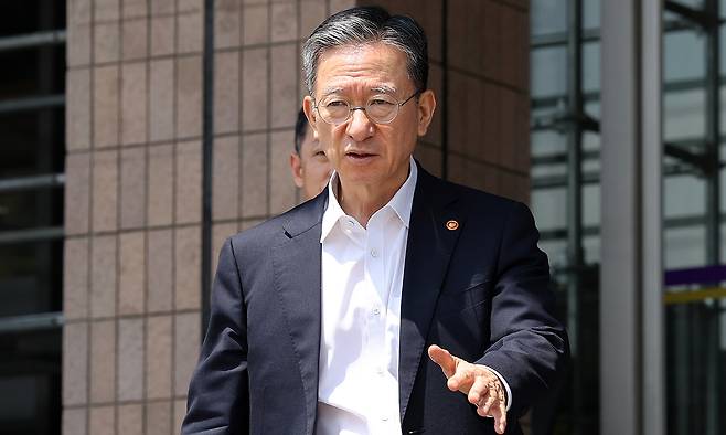 정성호 법무부 장관. 뉴시스