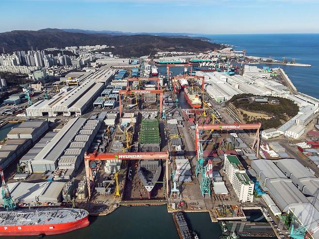HD현대중공업 울산조선소 전경(HD현대 제공)