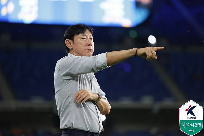 신태용 울산 HD 감독. (한국프로축구연맹 제공)