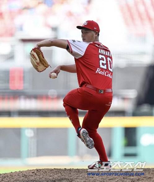 후배를 상대로 한 갑질로 라쿠텐에서 퇴출된 안라쿠. 지난해 멕시코리그 레드데블스에 입단해 2년 연속 팀  우승에 공헌했다. 사진캡처=멕시코 레드데블스  SNS