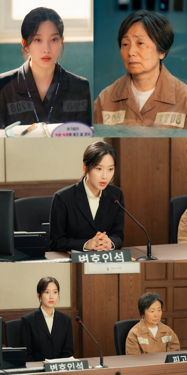 ‘서초동’ 문가영, 첫 살인사건 선임 (제공: tvN)
