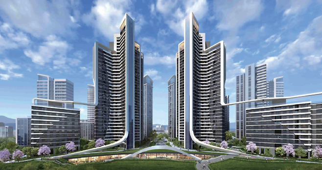 삼성물산의 ‘래미안 루미원’ 조감도(삼성물산 제공)