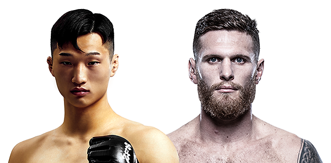 코리안좀비MMA 정찬성 관장의 제자 장윤성, Road to UFC 시즌4 준준결승 쇼케이스 TKO승 키트 캠벨. 사진=ZFN/TKO