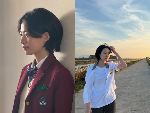 '미지의 서울' 박보영 아역 이재인./이재인 인스타그램