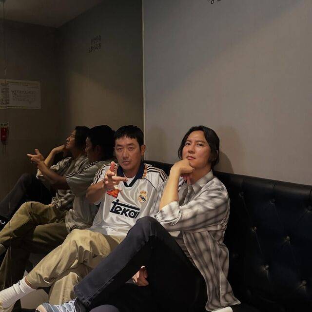 배우 하정우가 김남길과 함께한 사진을 공개했다. / 하정우 인스타그램 캡처